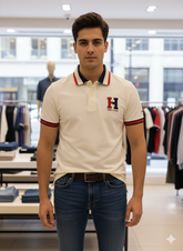 TMY  MENS CLASSIC COTTON PIQUE POLO T-SHIRT